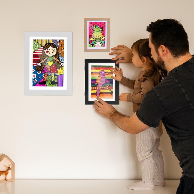 VF Premium KidPixFrame™ | Mit diesem Bilderrahmen schenken Sie dem Kunstwerk Ihres Kindes die Aufmerksamkeit, die es verdient!