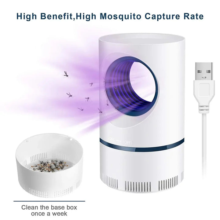 VF Premium Ultra Smart Mosquito Lamp™ | Elektrischer Fliegen- und Insektenfänger mit LED-Lichtfalle