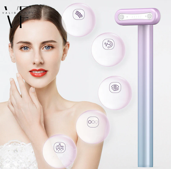 VF Premium 4-in-1-Skinwave™ | Verbessern Sie Ihre Haut mit LED- und EMS-Lichttherapie!